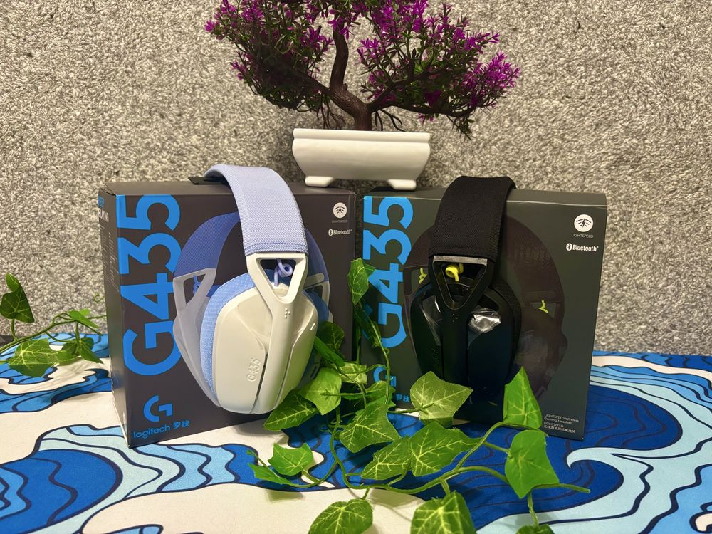 Logitech G435 | Logitech | Навушники | Чорні/білі