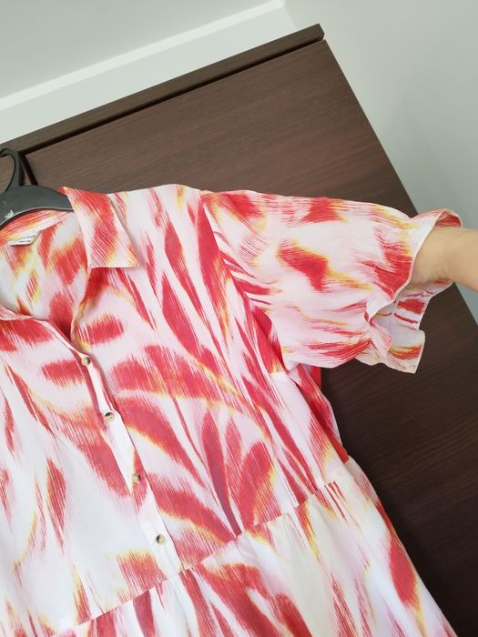 Sukienka koszulowa oversize na rm 50,52