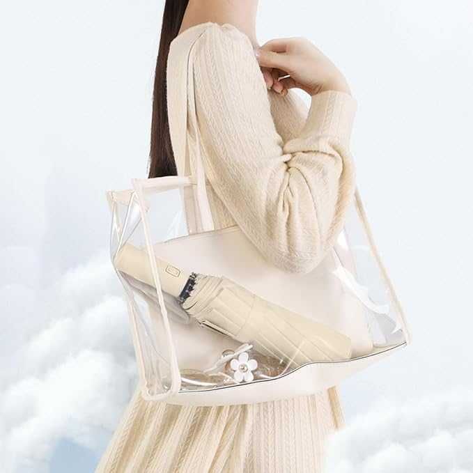 Składany Parasol MAIBAR Automatyczny 24 Żebra Wodoodporny UV Beżowy