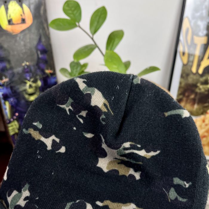 Converse Kamulage Beanie Czapka Moro Khaki Military Y2k Arcteryx Swag