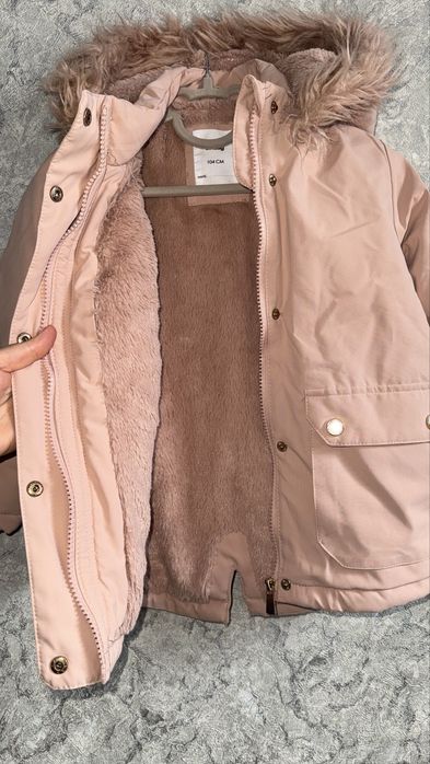 Зимова парка дівчача, 104 р