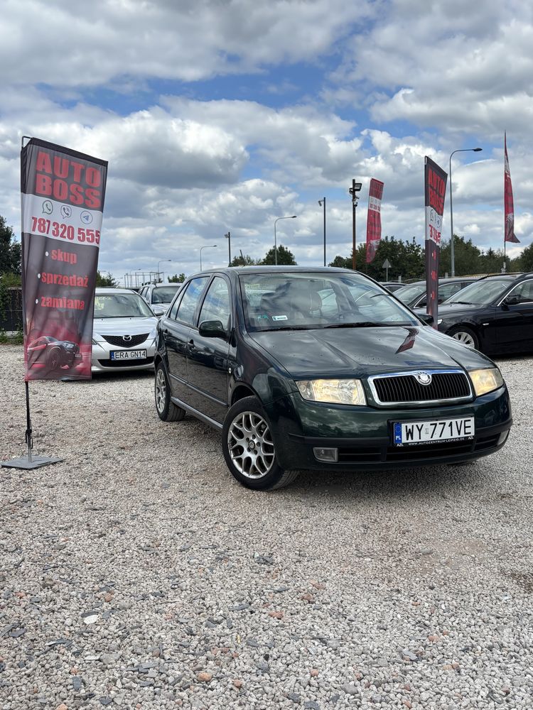 Na Sprzedaż Skoda Fabia 1.4LPG/fajny st/zadbany/klima/alu/oszczędny