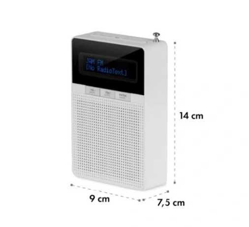 Miniradio cyfrowe radio gniazdkowe Auna DigiPlug