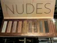 Paleta cieni nudes