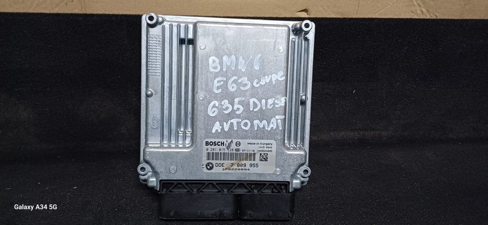 Sterownik komputer silnika bmw 6 E63 635 diesel automat