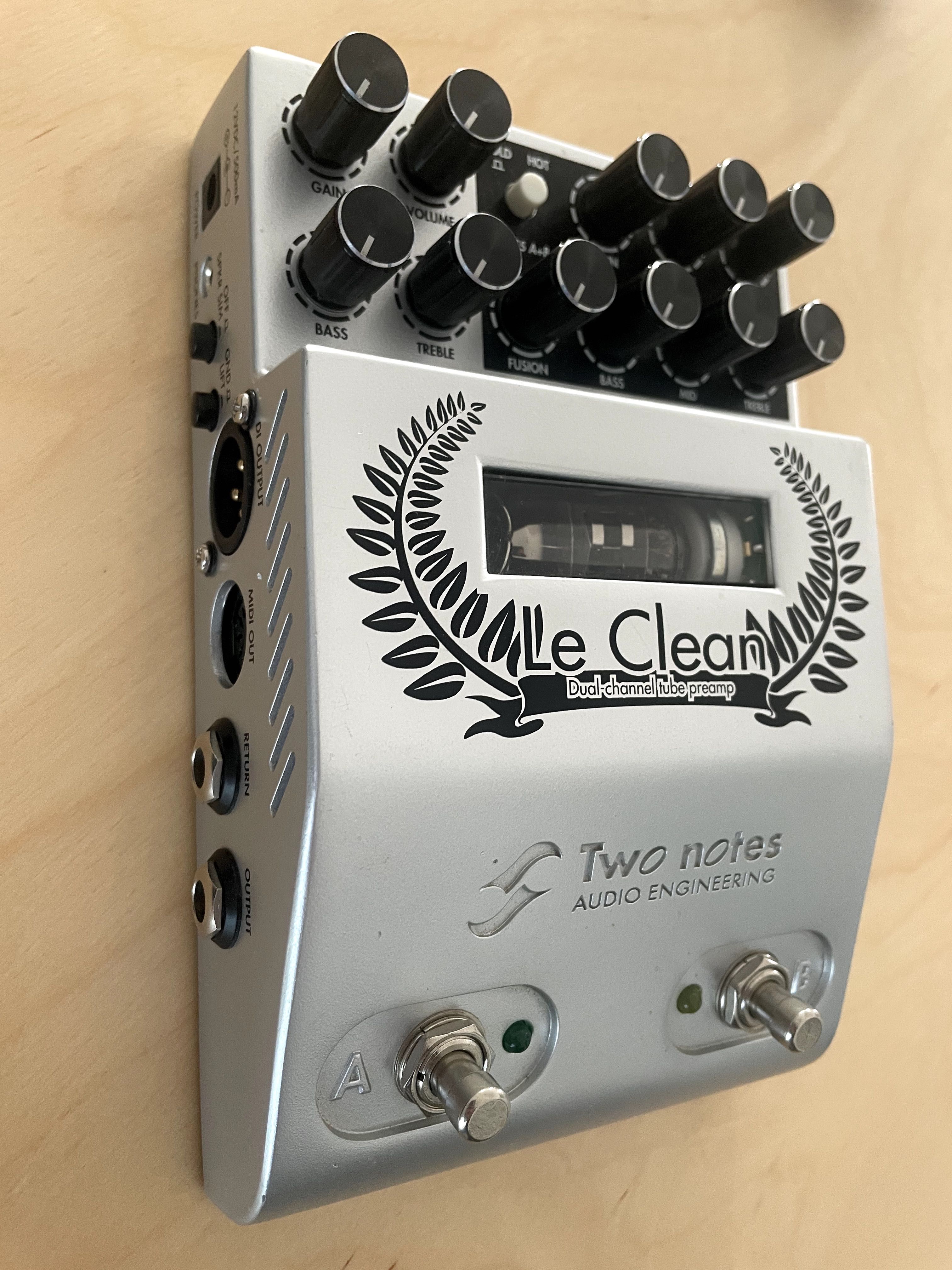 Two Notes Le Clean pre-amplificador de guitarra