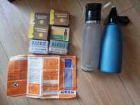 Pamiątka PRL zabytek syfony do bitej śmietany Etis 1980 naboje co2