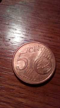 Euro cent z 2002 (A) (D) (P)(F)