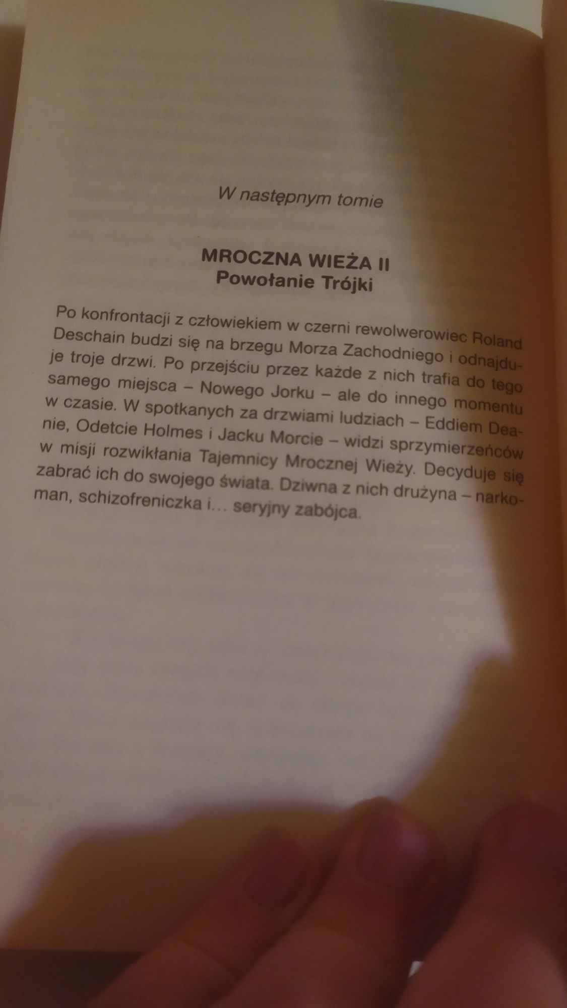 Stephen King  Roland Mroczna Wieża 1