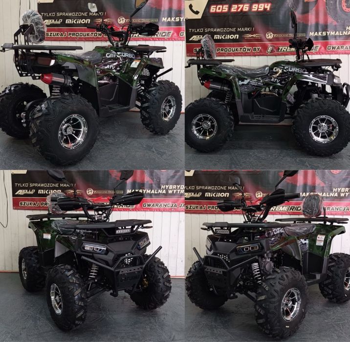 Quad Quady GM TURBO PRO 125cc FELGA Aluminiowa NOWOŚĆ 2025r *RATY*