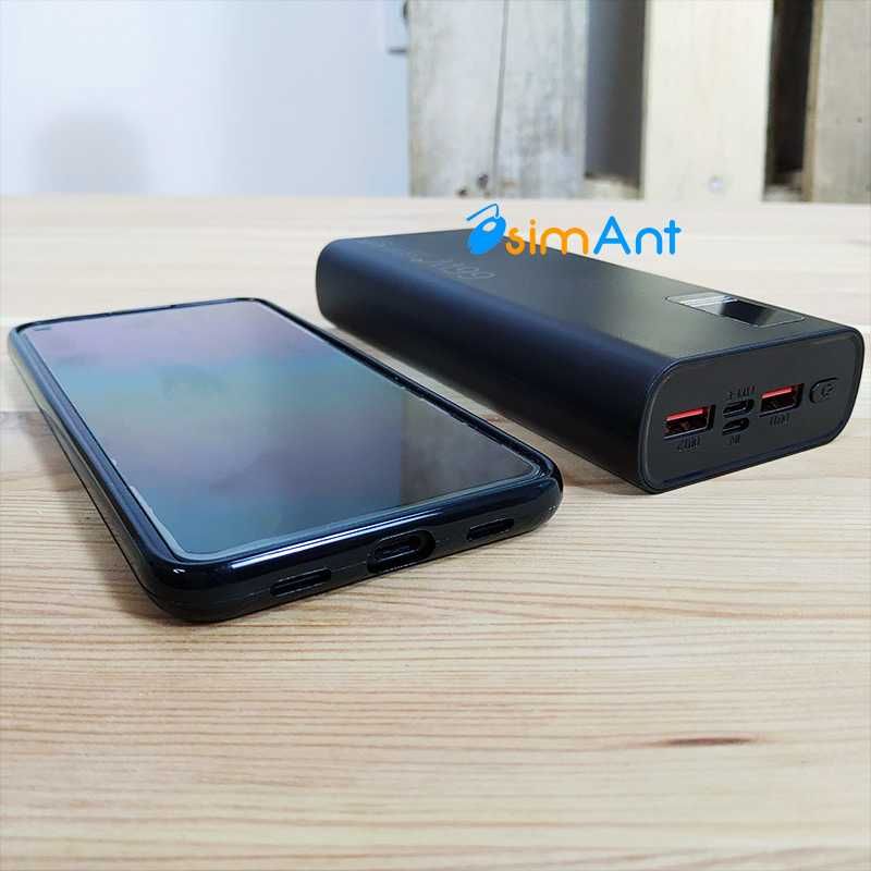 Power Bank 20000 mAh 22w (Протестований, реальна ємність)