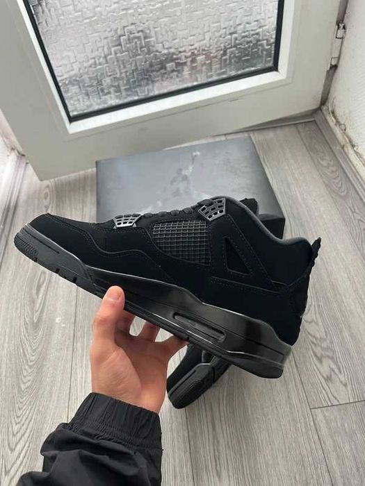 Buty damskie Trampk Jordan 4 Retro Black Cat R.46