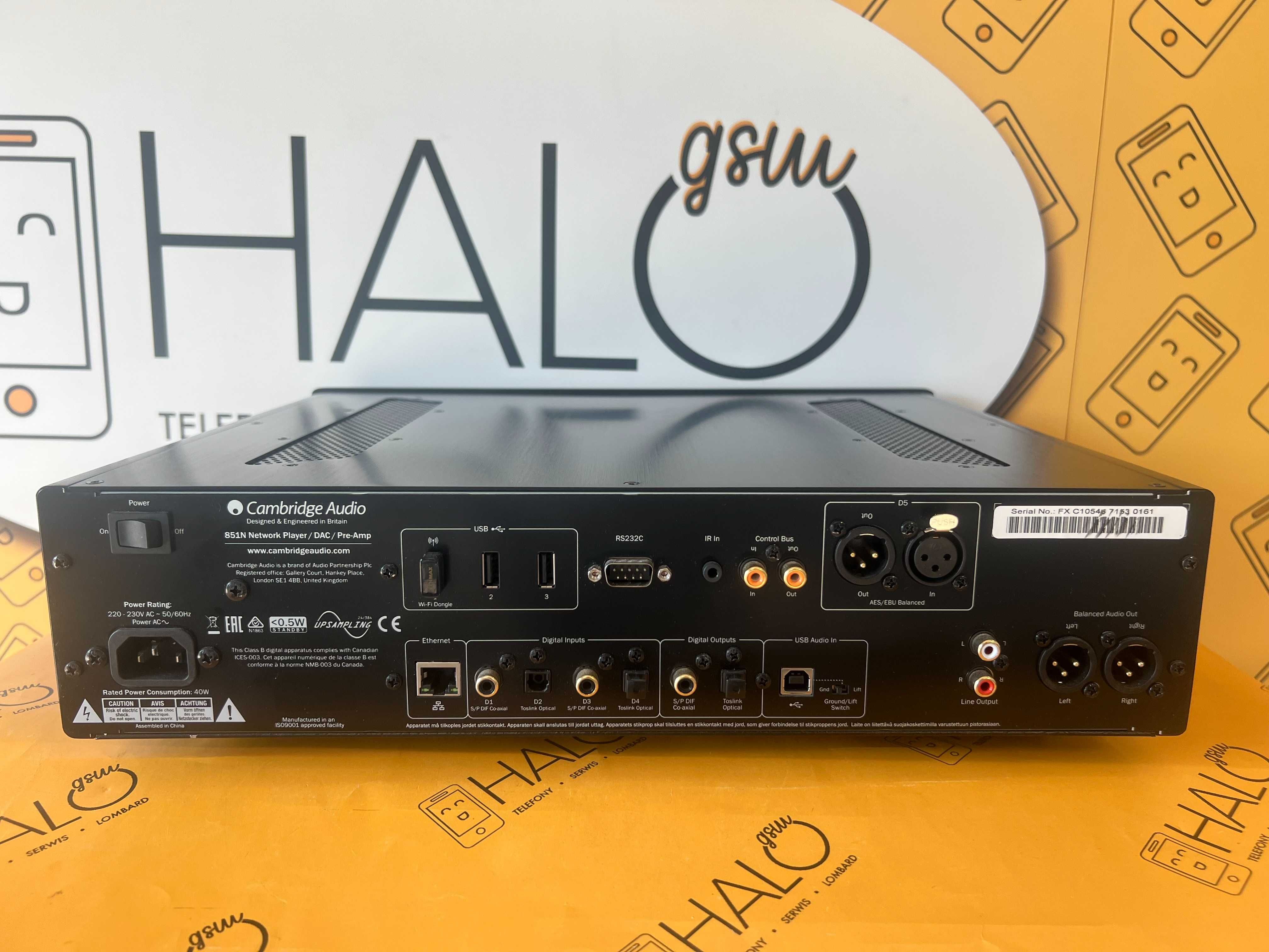 Odtwarzacz sieciowy Cambridge Audio Azur 851N od Lombard HaloGSM
