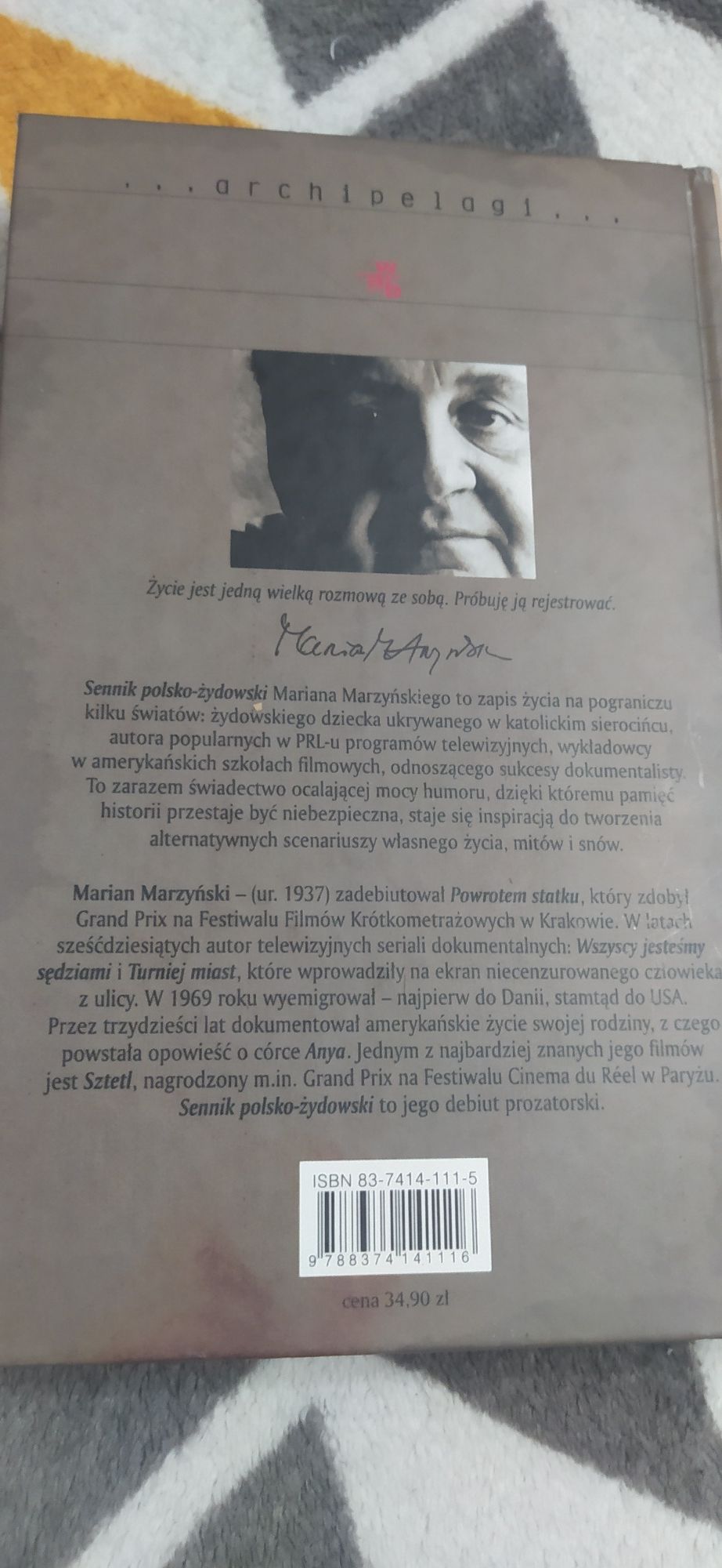 Marian Marzyński Sennik polsko-żydowski