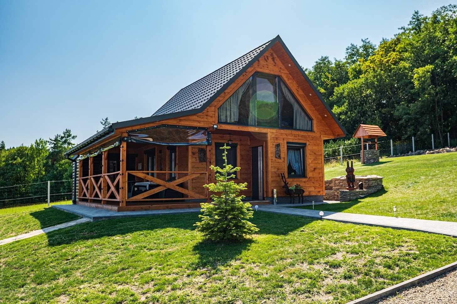 Domki na wynajem, wolne terminy, domek z sauną Bieszczady