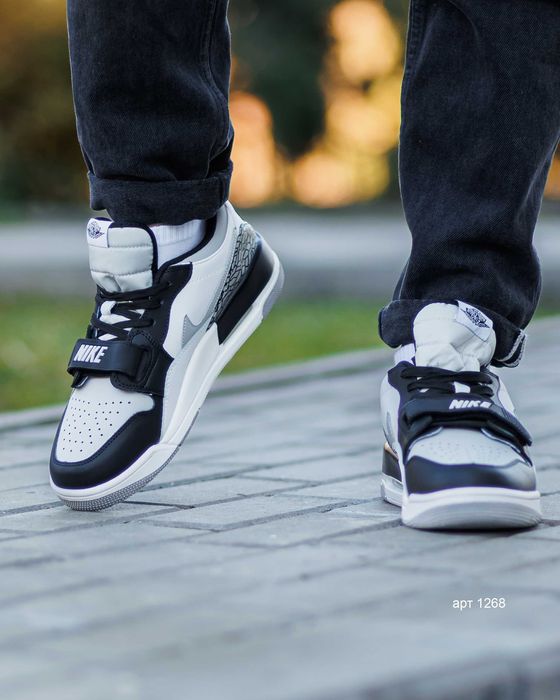 Кросівки 41-45 Nike Air Jordan Legacy 312 Low White Black / Кроссовки