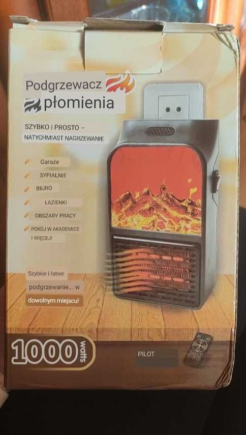 Grzejnik elektryczny Flame Heater 1000W