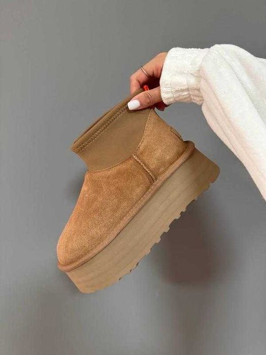 Угги/Угг/Уггі/Уги/Угі/UGG Australia  Mini Dipper Platform Chestnut
