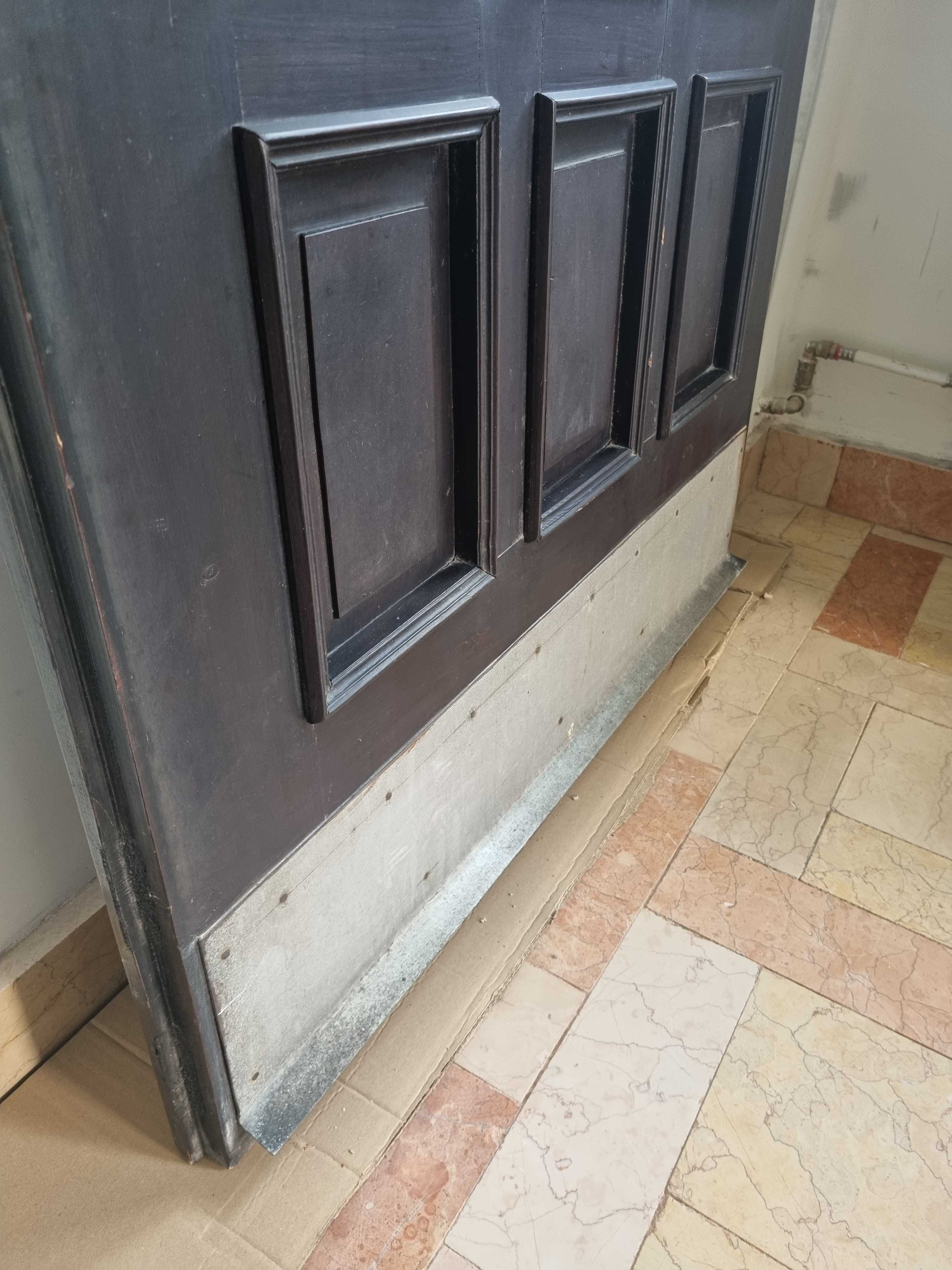 Drzwi wejściowe 100% drewniane DO DOWOLNEJ RENOWACJI