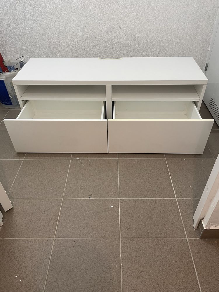 IKEA stolik pod TV, bialy 120 cm