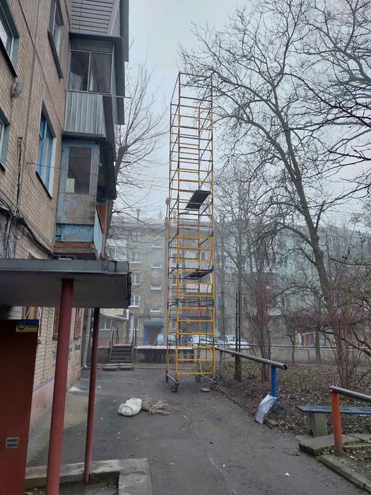 Риштування. Оренда та продаж будівельних лісів та вишок