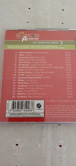 2 Cds Geração Rebelde-Morangos com Açúcar