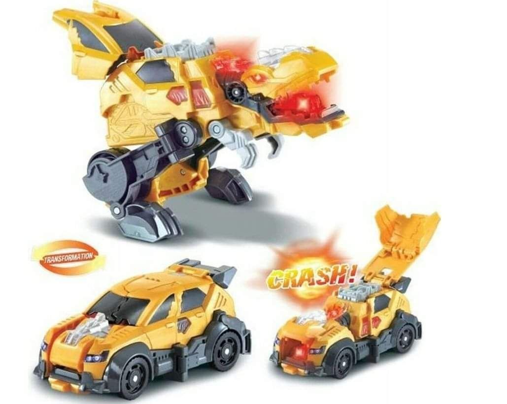 VTECH Switch & Go Dinos Crash - Zyrex, T-Rex