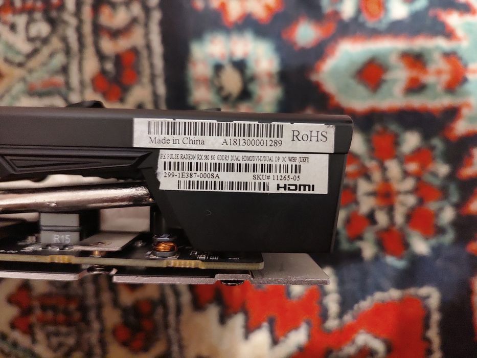 Продам rx 580 8 gb ( Не робоча)