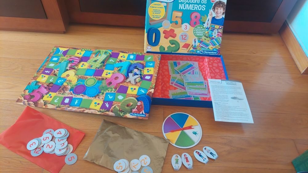 Descobre os Números - Clementoni (6-10a)