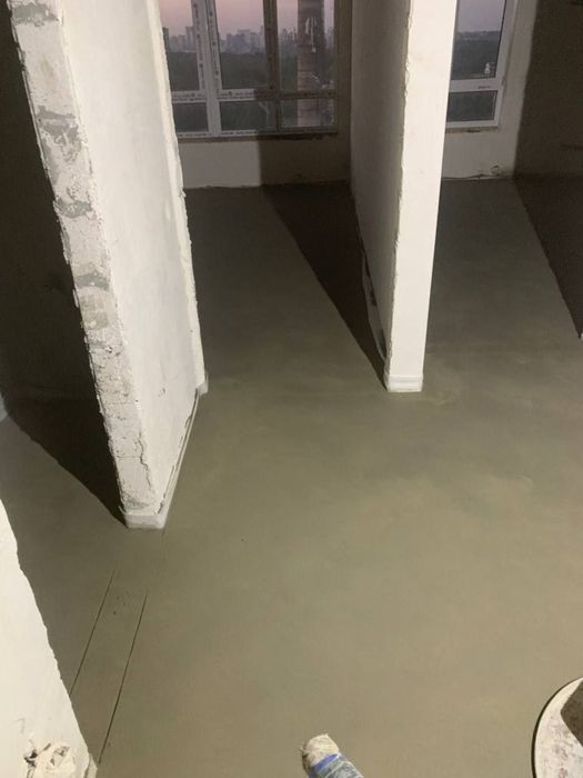 СТЯЖКА ПОД ЛАМИНАТ / Стяжка пола НЕДОРОГО. Напівсуха стяжка підлоги