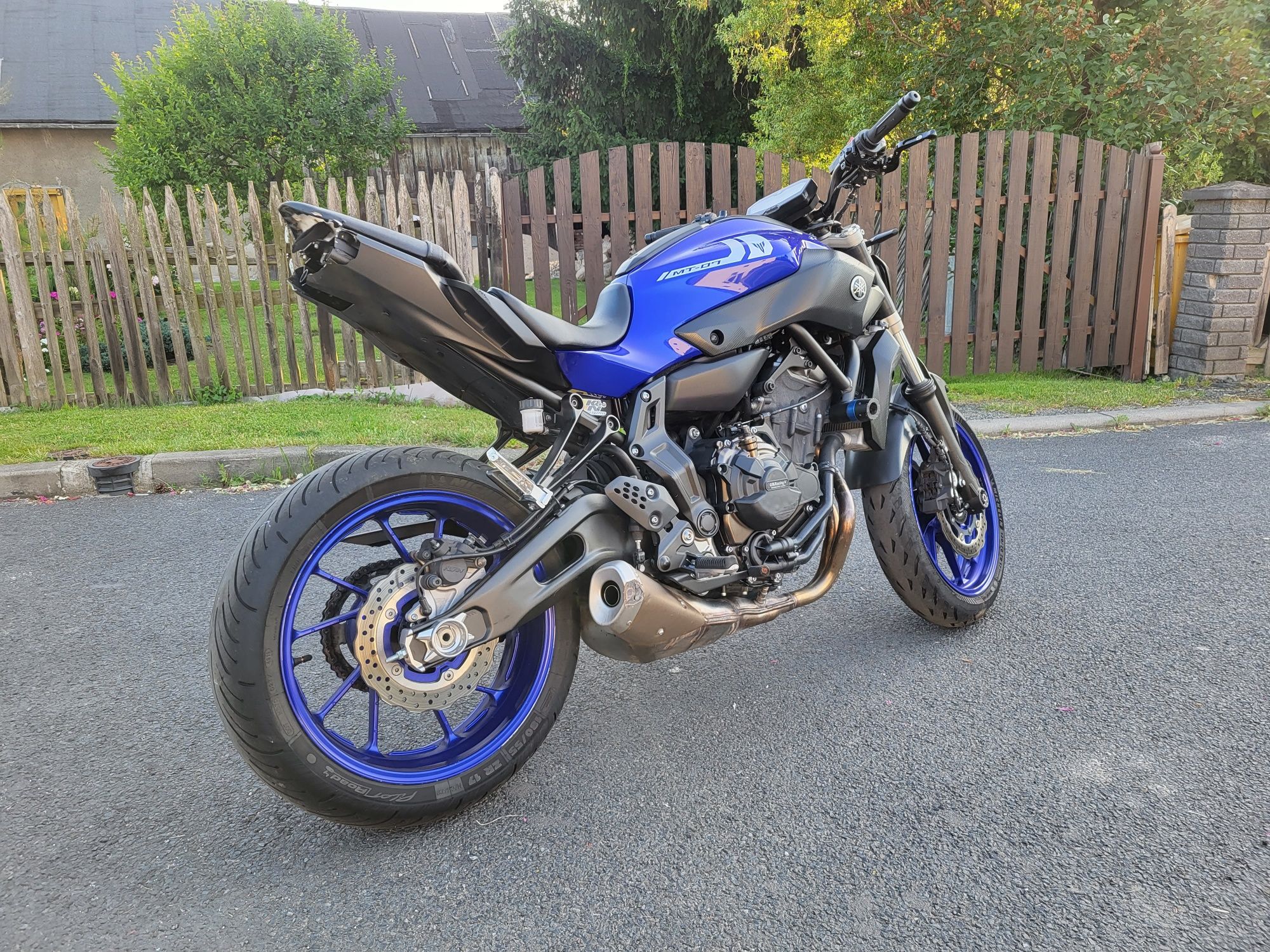 Yamaha mt07 mt 07 2018 rok abs