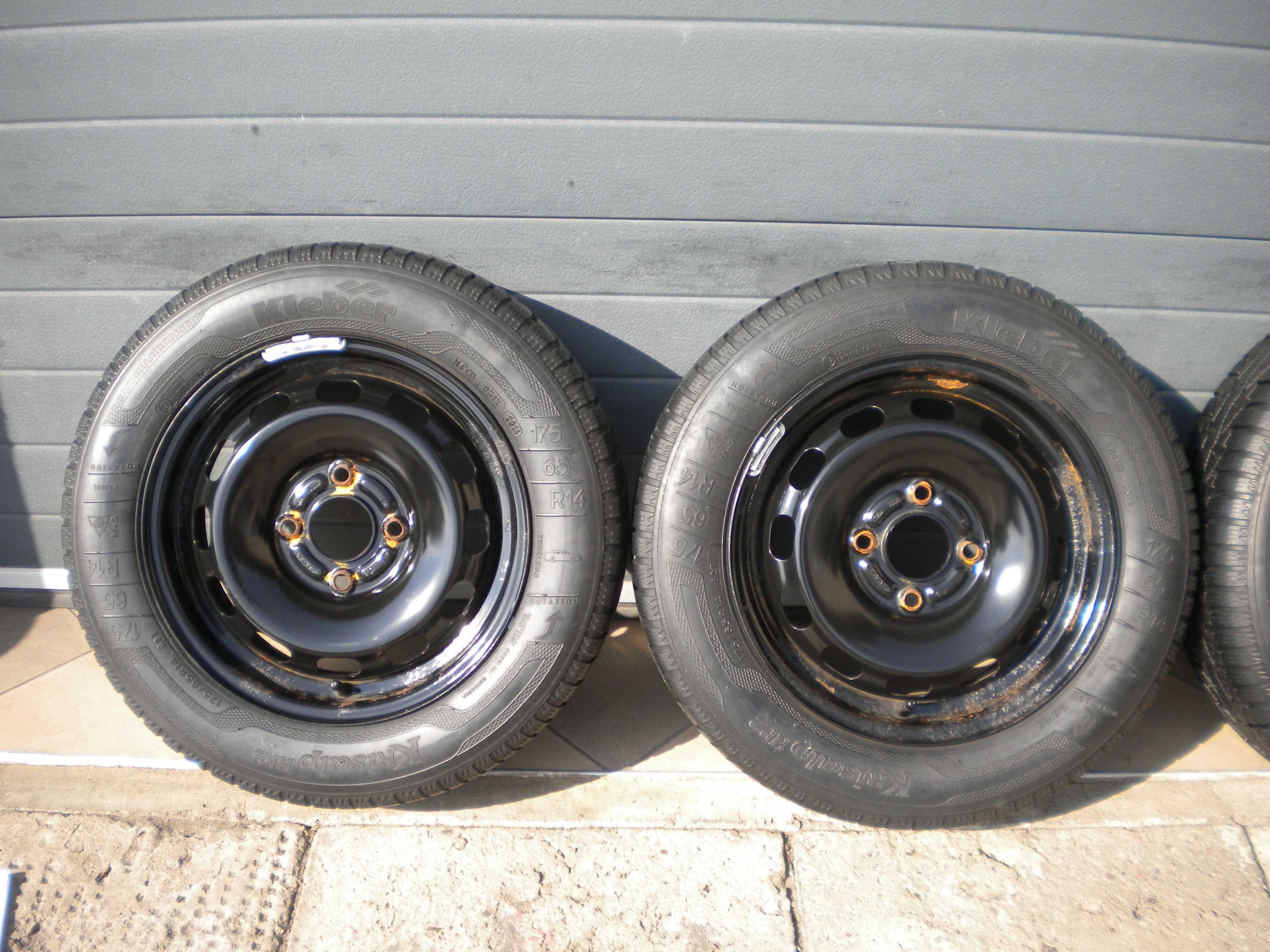 ! Koła zimowe 14 4x108 et37,5 FORD FIESTA MK7