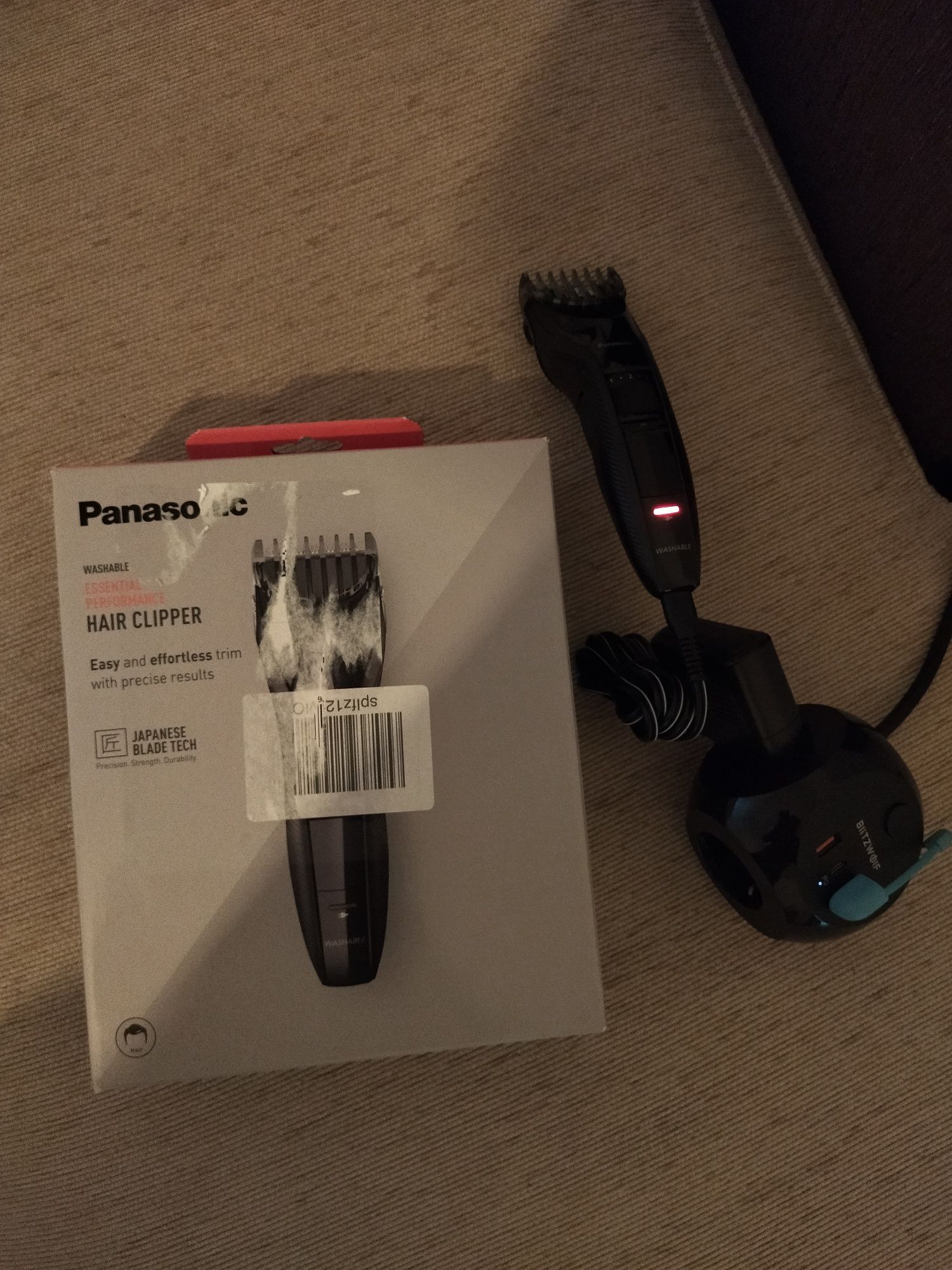 Máquina aparadora barba/cabelo Panasonic
