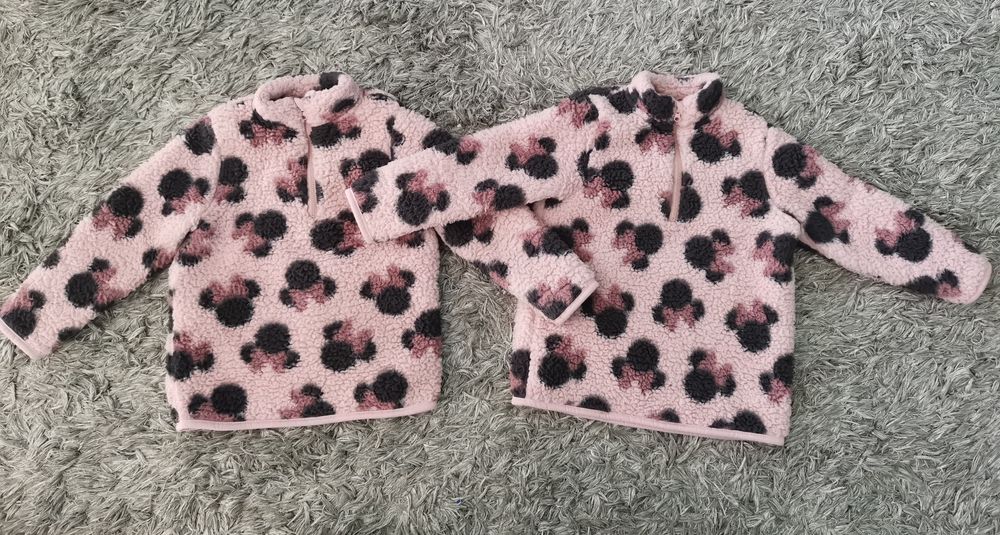 2x bluza polarowa wiosna/jesień bliźniaczki