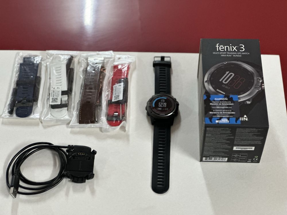 Relógio GPS Garmin Fenix 3