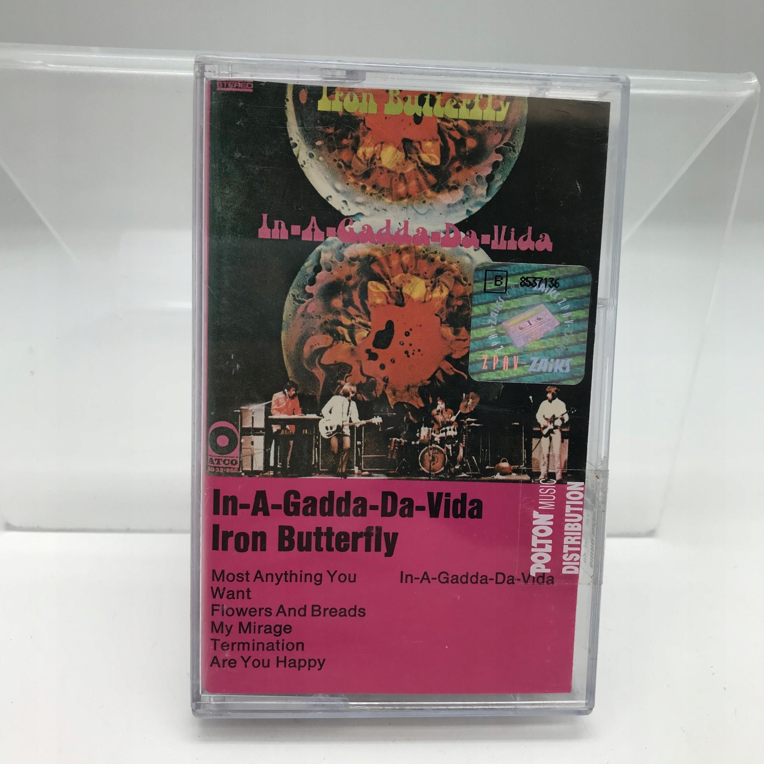kaseta - iron butterfly - in-a-gadda-da-vida