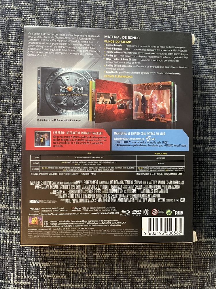 X-Men: O Início - Blu-Ray + DVD