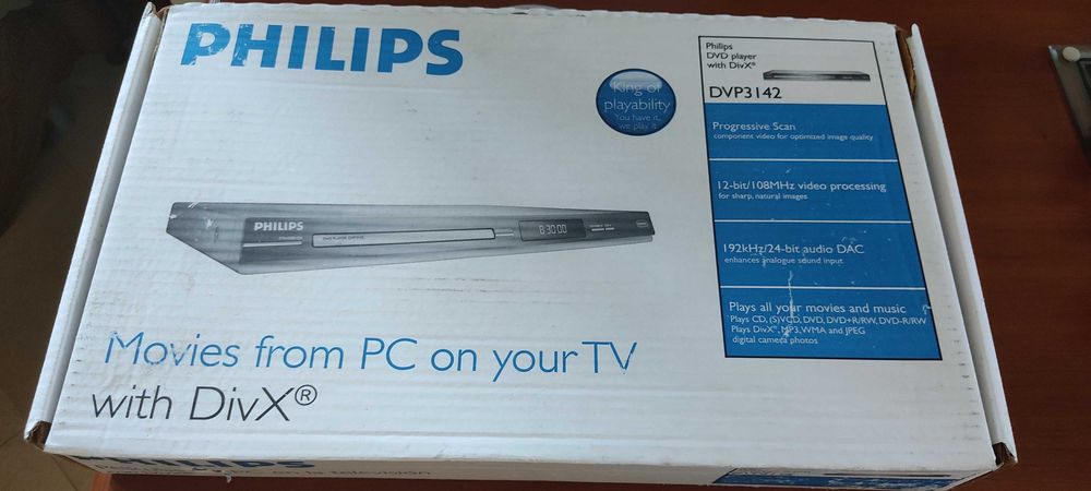 Leitor de DVD Philips