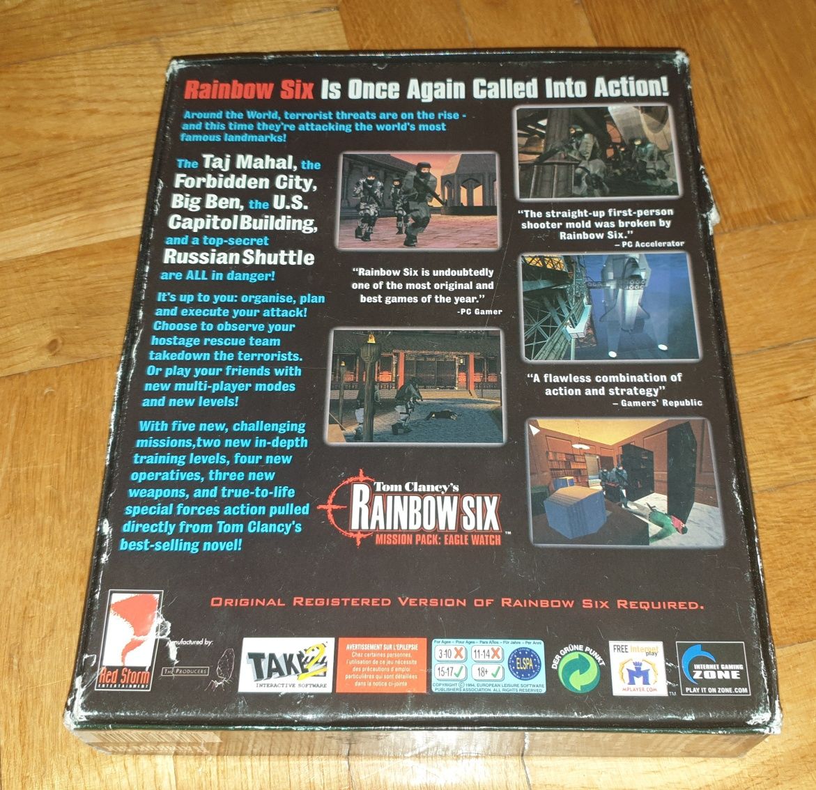 Rainbow Six Mission Pack: Eagle Watch - Tom Clancy's - Big Box - PC