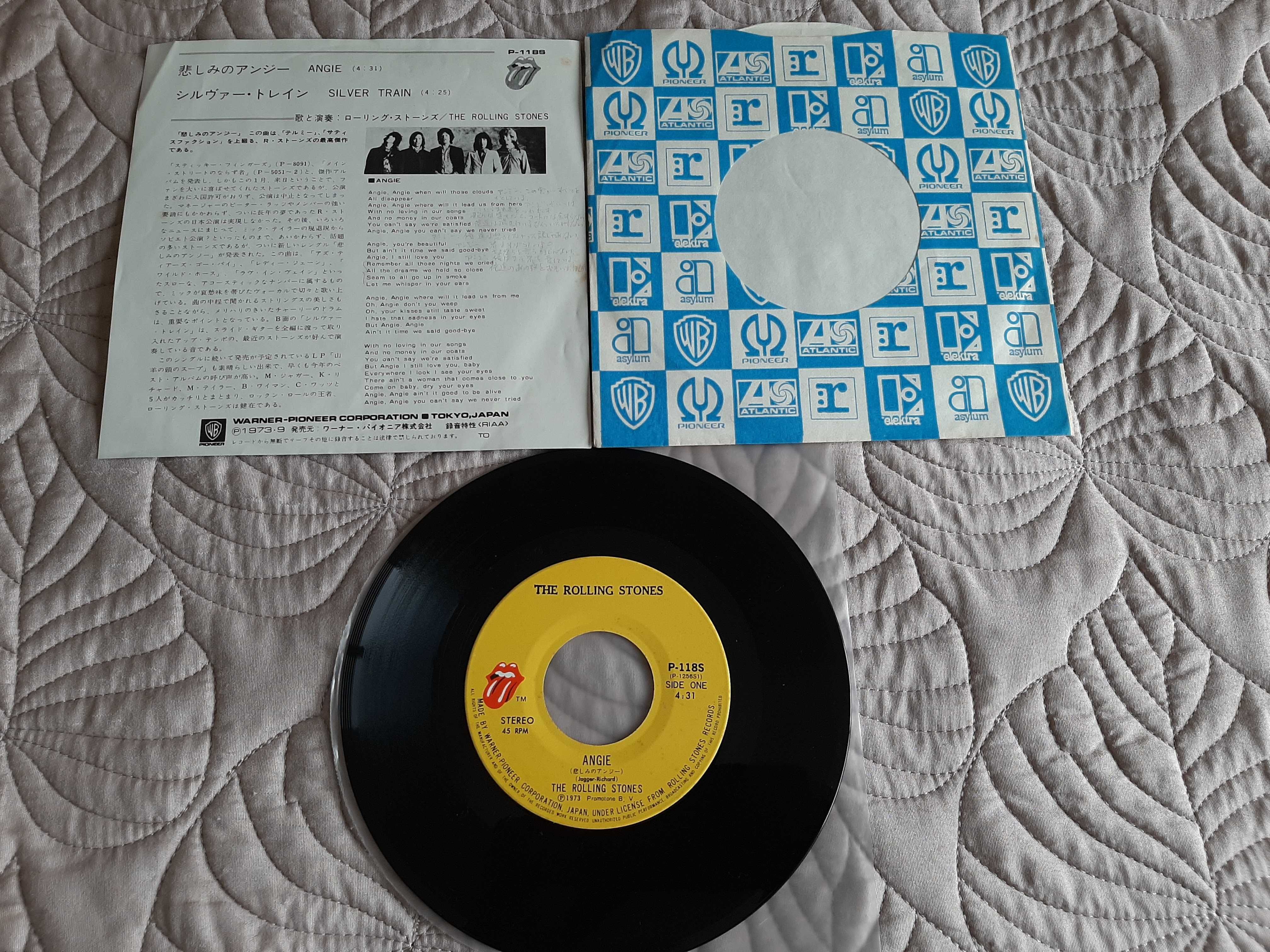 C.C.R.-Rolling Stones–Uriah Heep-Queen-Beatles - Japão - Single vinil