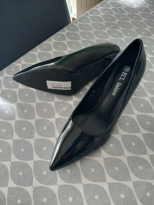 Sapato elegante preto