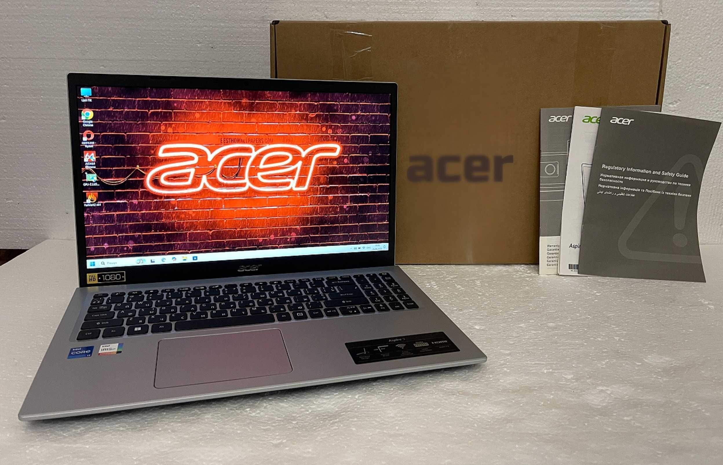 Игровой 2024!! ACER A315 + (Core i7 11" го покол) + 16 ГБ RAM + ИДЕАЛ!