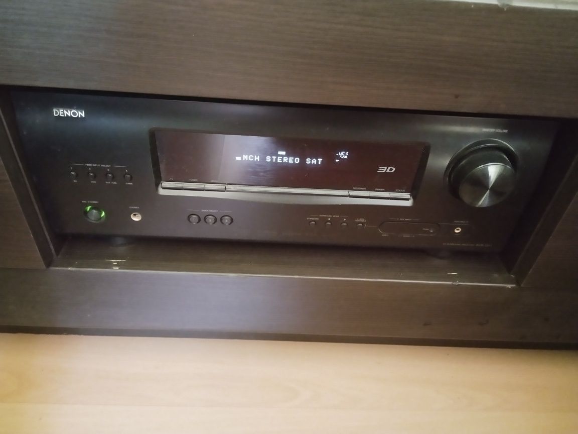 Kino domowe 5.1 DENON AVR-1311 (amplituner +głośniki +subwoofer)