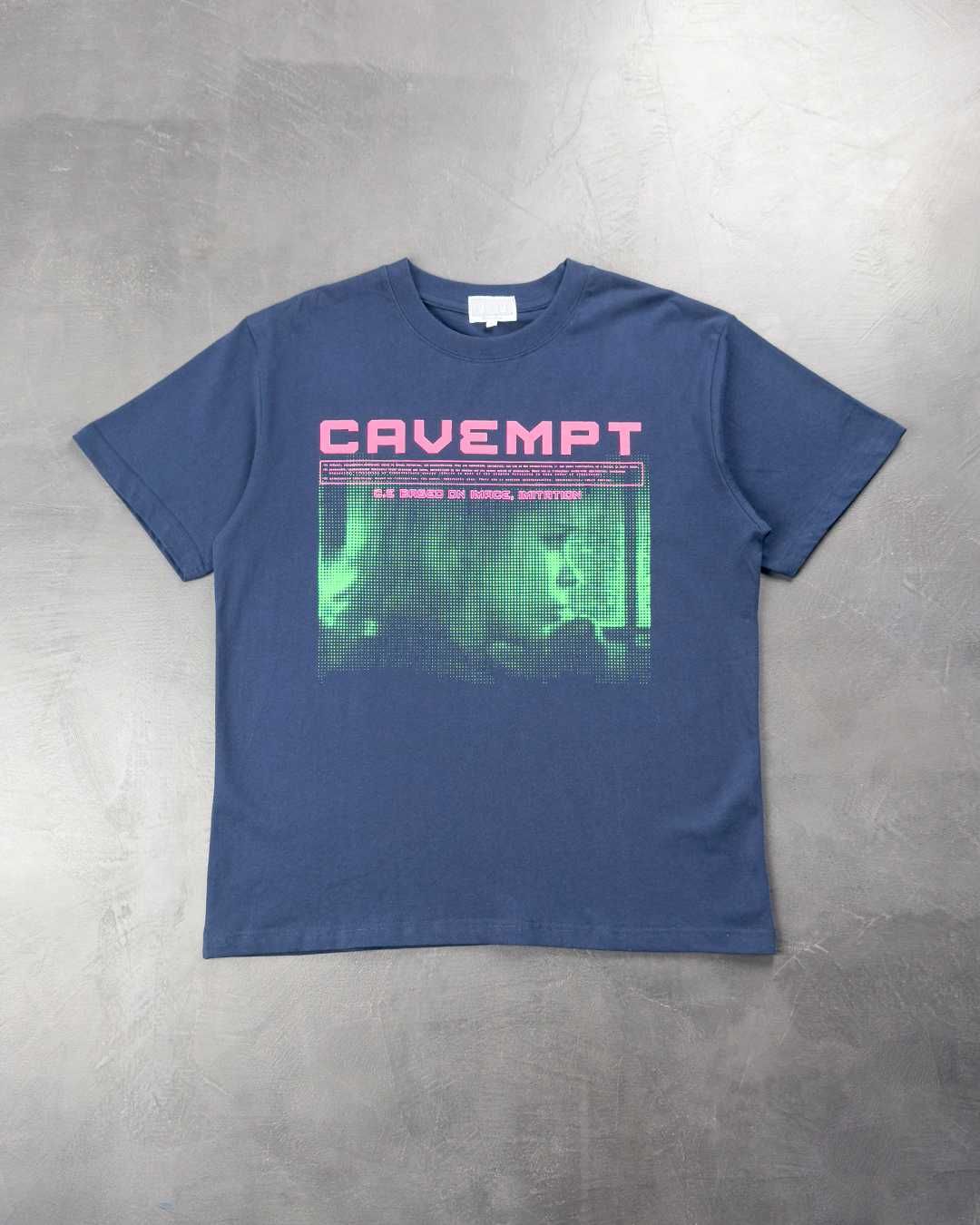 Футболка CAV EMPT Back Tee Navy CAV111