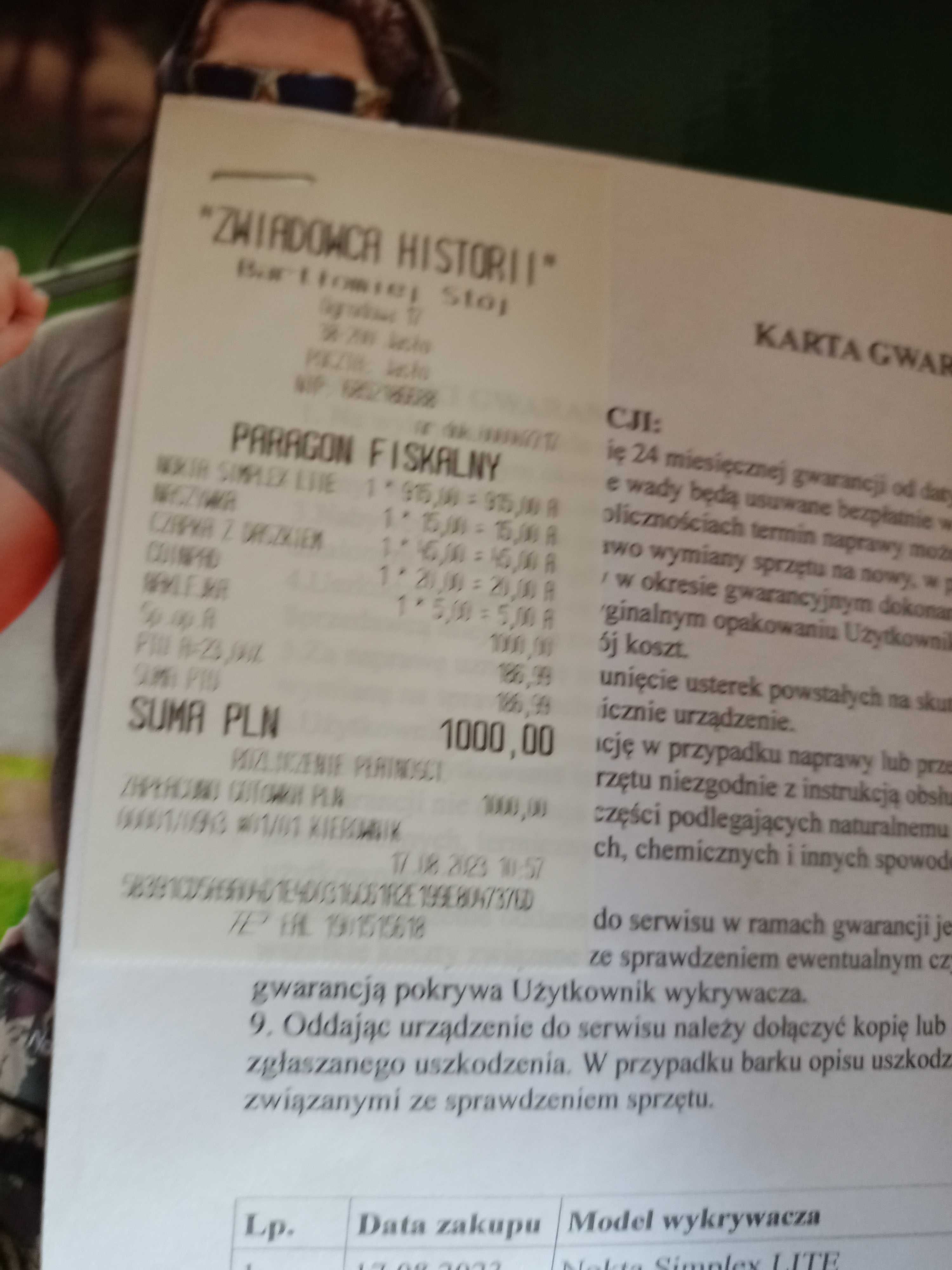 Simplex Nokta Lite wykrywacz metali