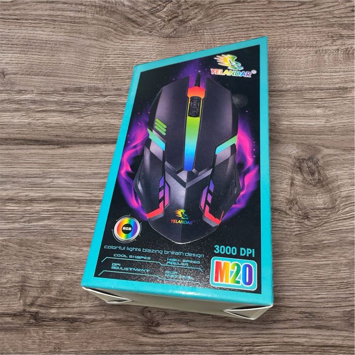 Мишка компютерна дротова з підсвіткою