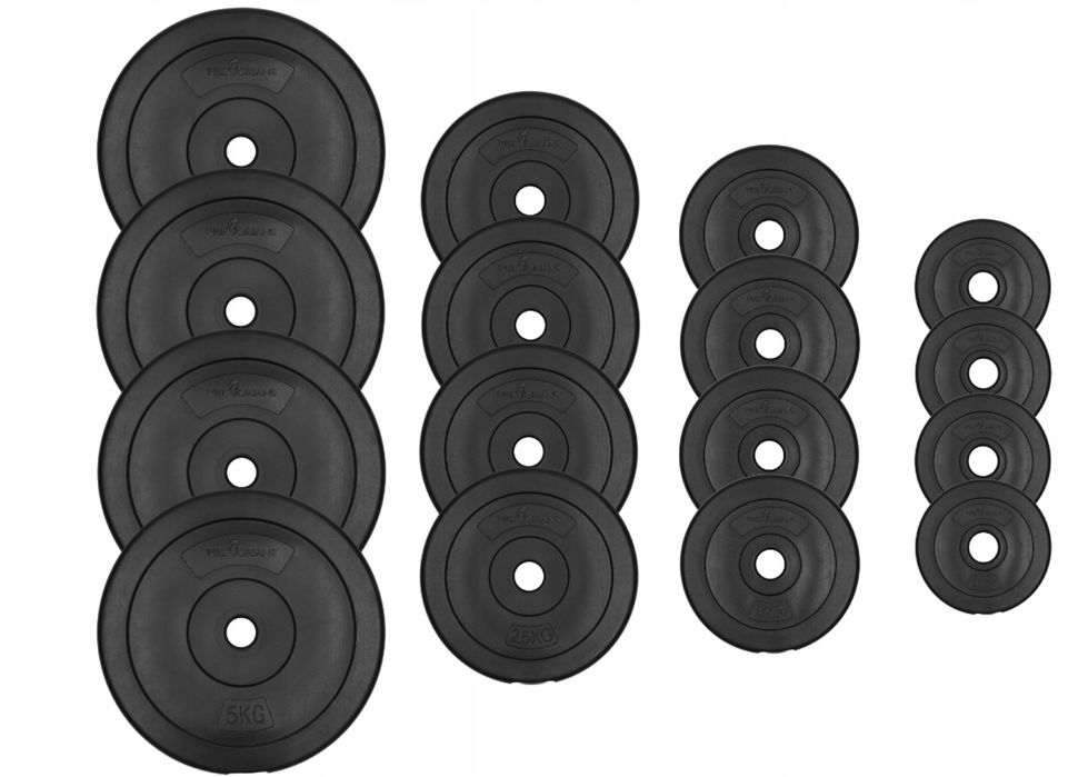 HANTLE 40 KG CIĘŻARKI HANTELKI 2x20 kg treningowe do ćwiczeń obciążeni