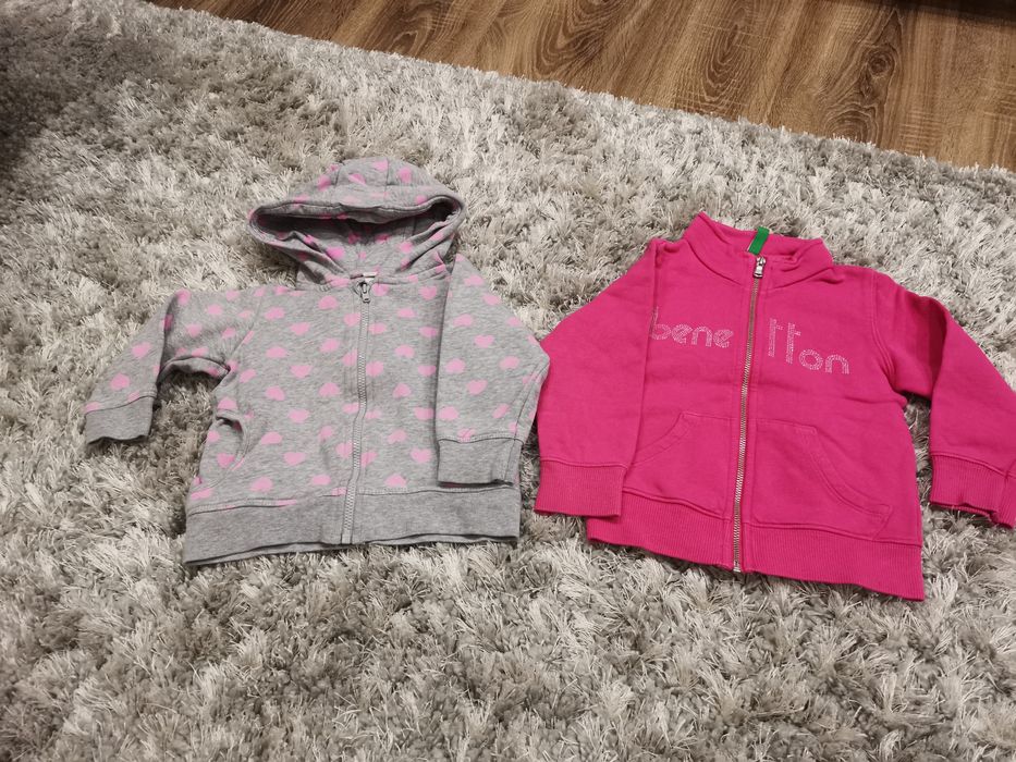 2 Bluzy dla dziewczynki