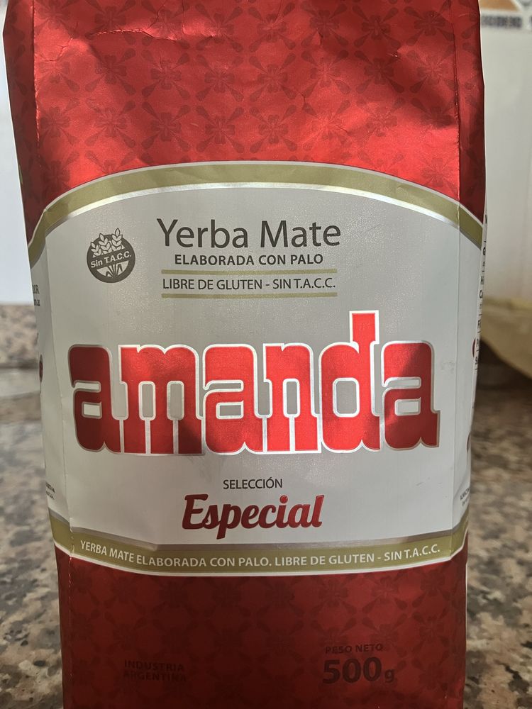 Yerba mate 0,5 кг Amanda special, Аргентина, чай мате