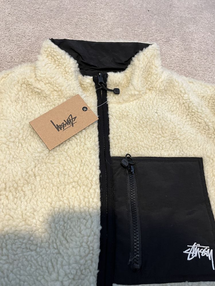 Stussy 8 ball Sherpa Casaco